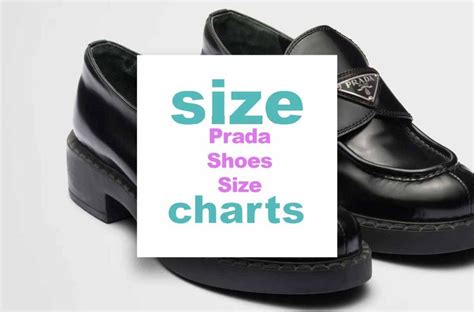 prada shoe true to size|prada women's size chart.